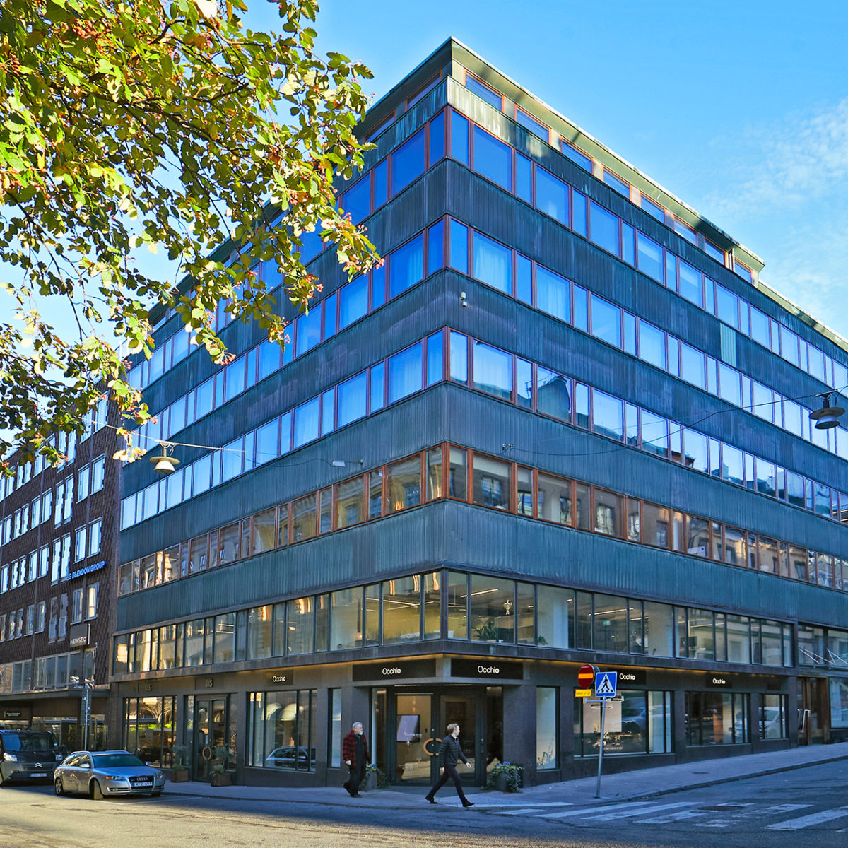 En fastighet i centrala Stockholm
